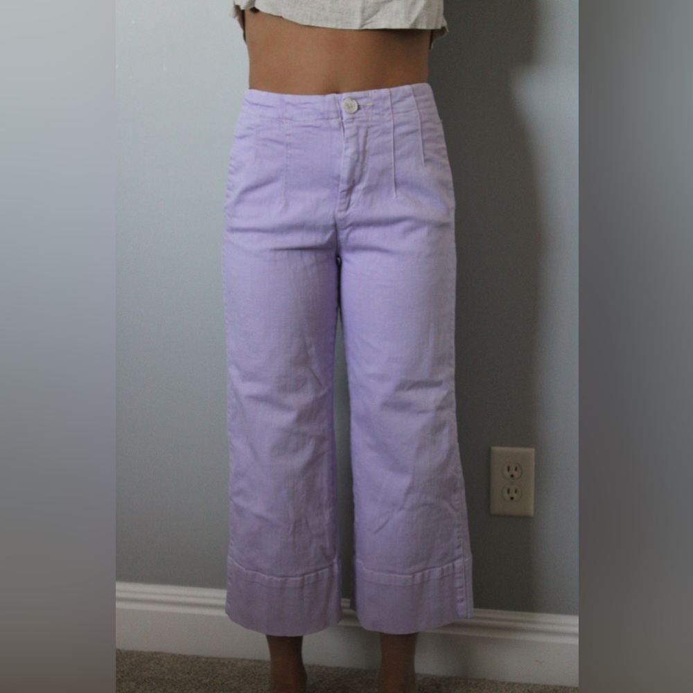 Purple Anthropologie Pants!
